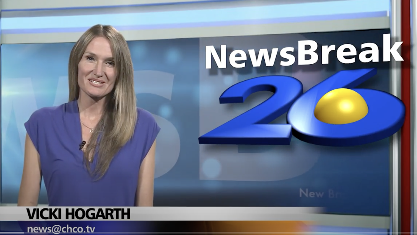  CHCO-TV NewsBreak26 with Vicki Hogarth and Nathalie Sturgeon: September 17, 2024