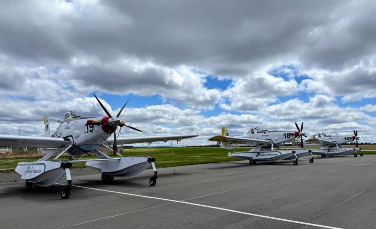  N.B. ready to deploy new Fire Boss aircraft