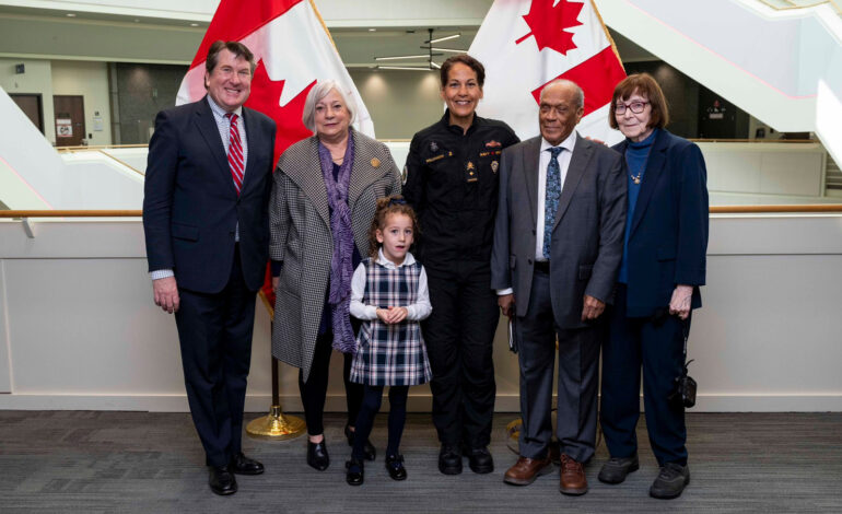  Kelly Williamson promoted to commodore in Royal Canadian Navy