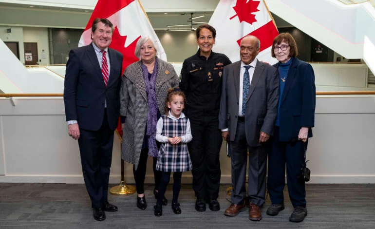 Kelly Williamson promoted to commodore in Royal Canadian Navy