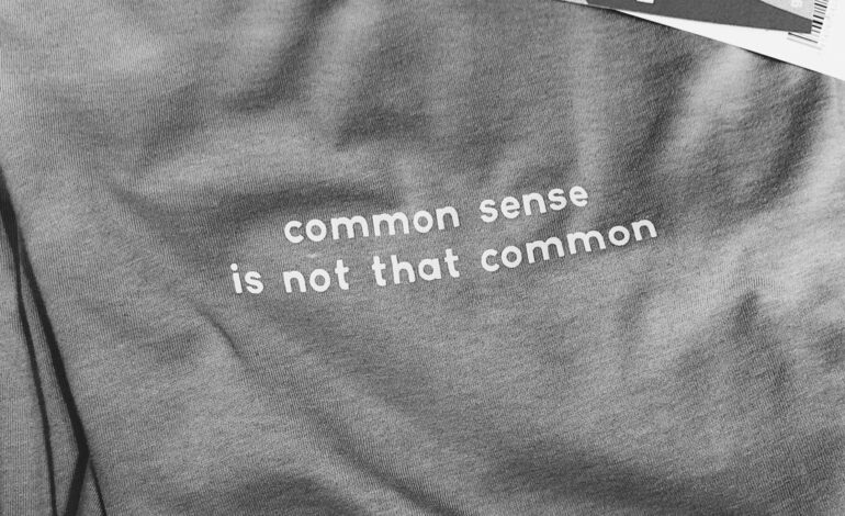 The Etiquette Guy at Large | Common Sense