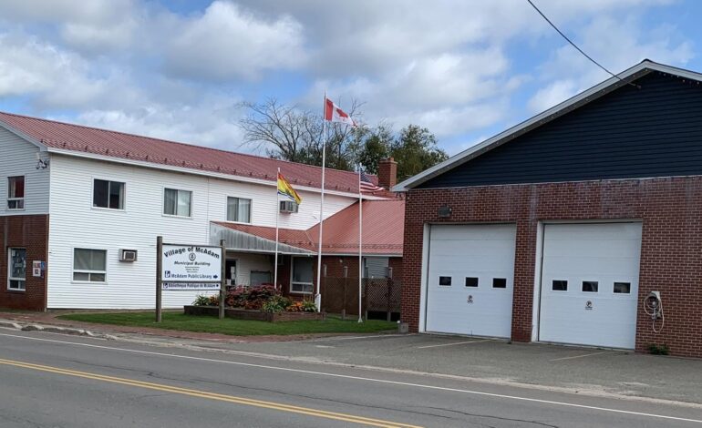 McAdam under boil water order, emergency water available