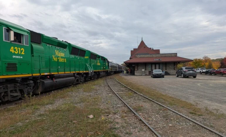 McAdam train ride raises funds for station restoration
